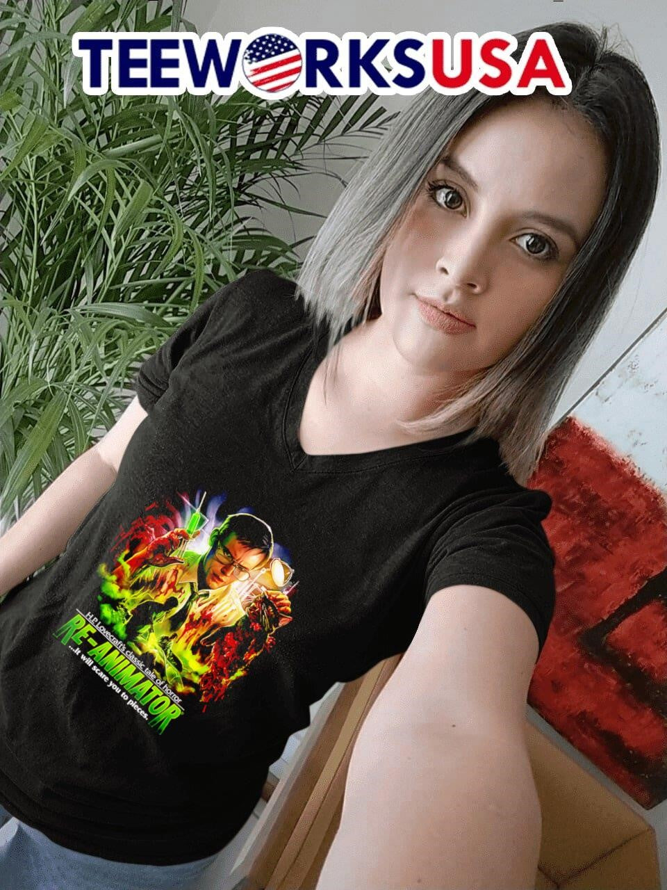 Re-Animator Scare You To Pieces - Adult & Kids T-Shirts, Sweatshirts & Hoodies apparel design preview 7