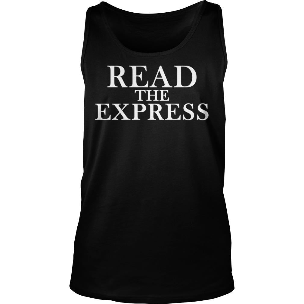 Read The Express - Adult & Kids T-Shirts, Sweatshirts & Hoodies apparel design preview 3