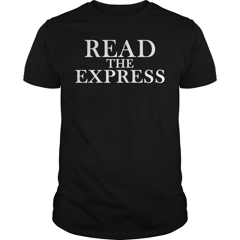 Read The Express - Adult & Kids T-Shirts, Sweatshirts & Hoodies apparel design preview 1