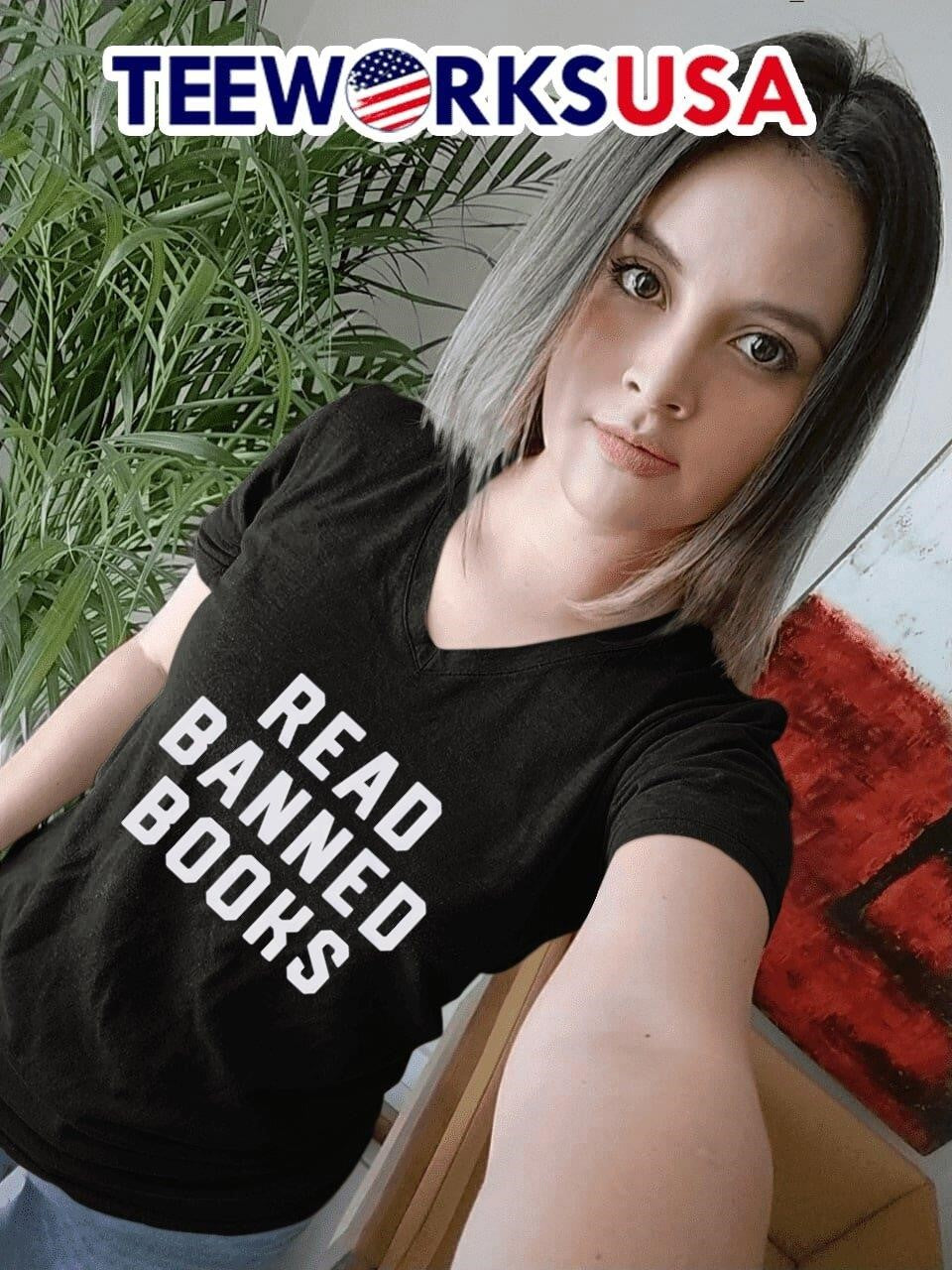 Read banned books - Adult & Kids T-Shirts, Sweatshirts & Hoodies apparel design preview 4