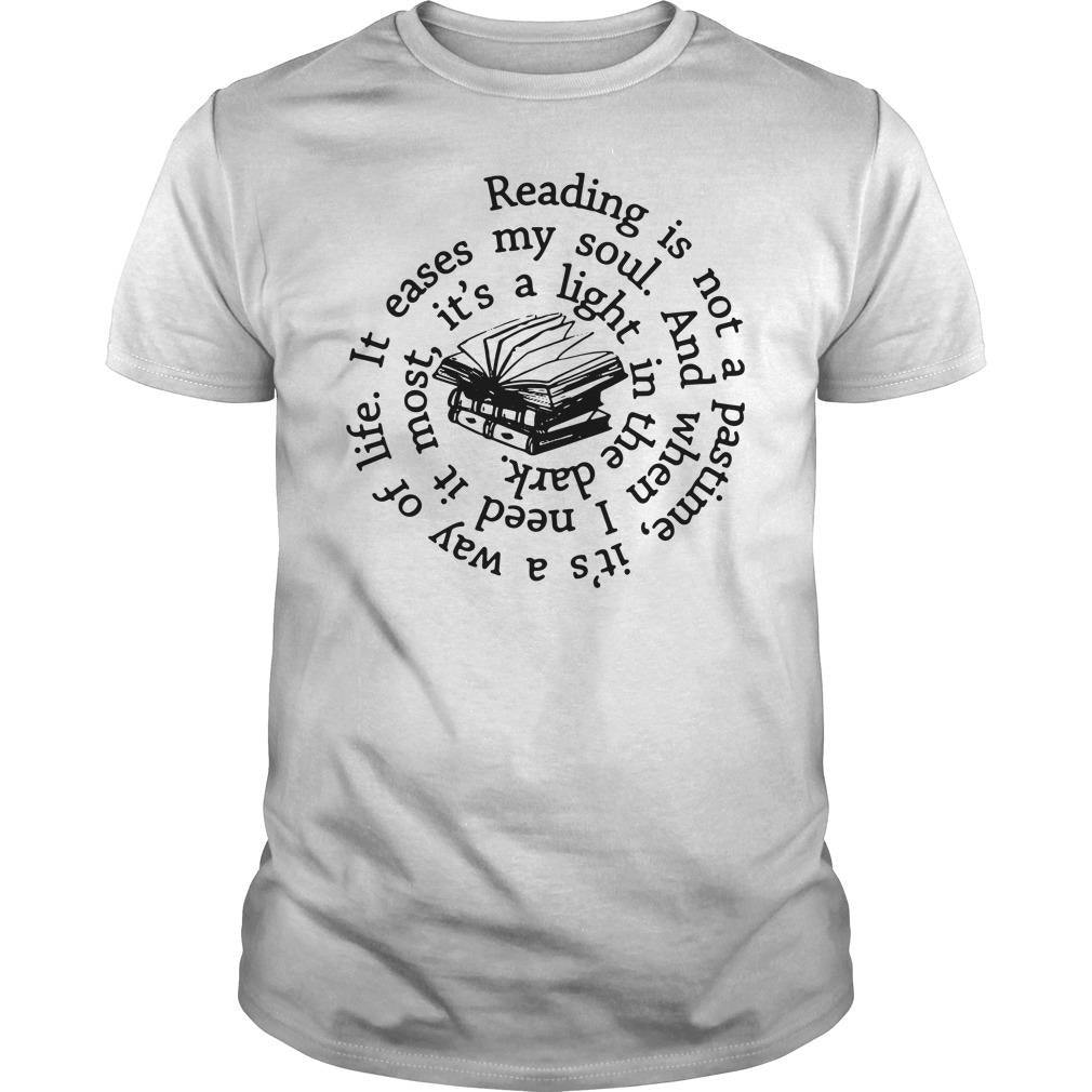 Reading is not a pastime - Adult & Kids T-Shirts, Sweatshirts & Hoodies apparel design preview 1