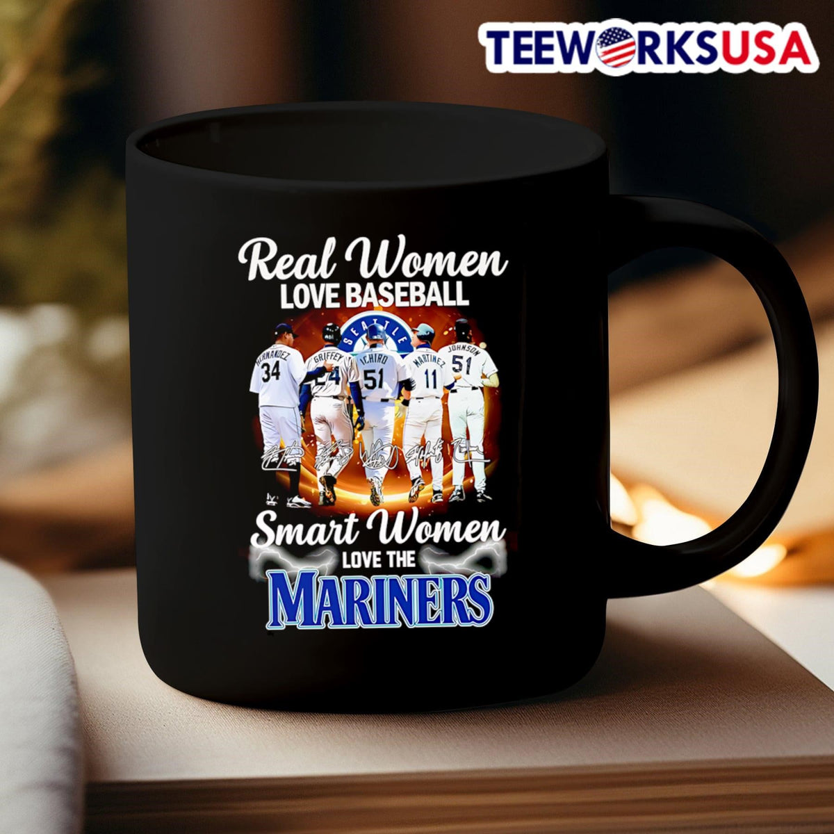 Real women love baseball smart the Marines - Adult & Kids T-Shirts, Sweatshirts & Hoodies apparel design preview 3