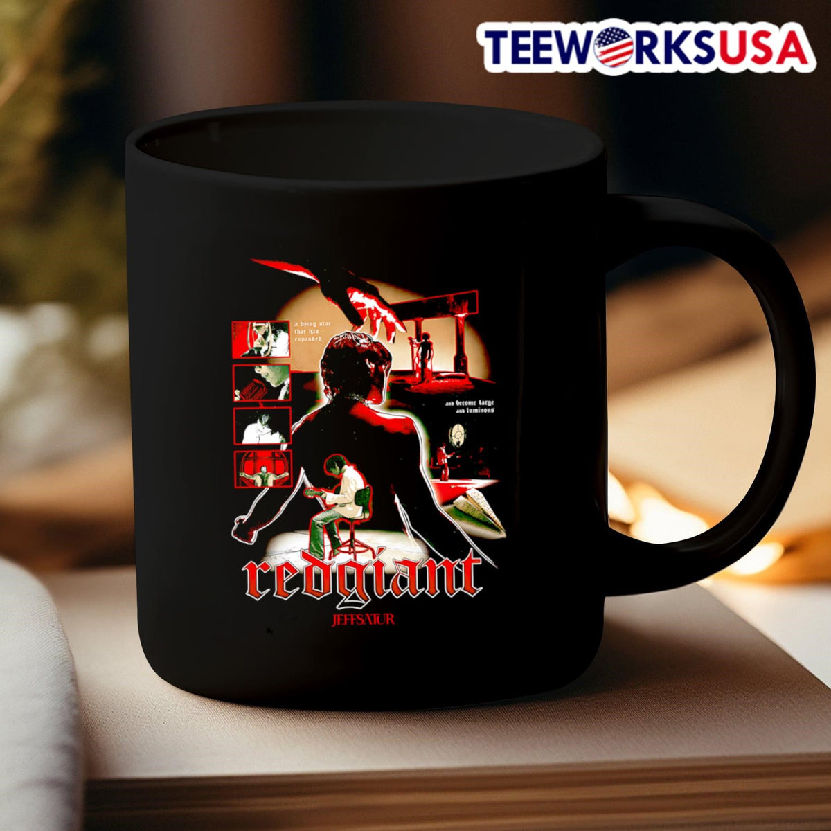 Red Giant Jeff Satur - Adult & Kids T-Shirts, Sweatshirts & Hoodies apparel design preview 3
