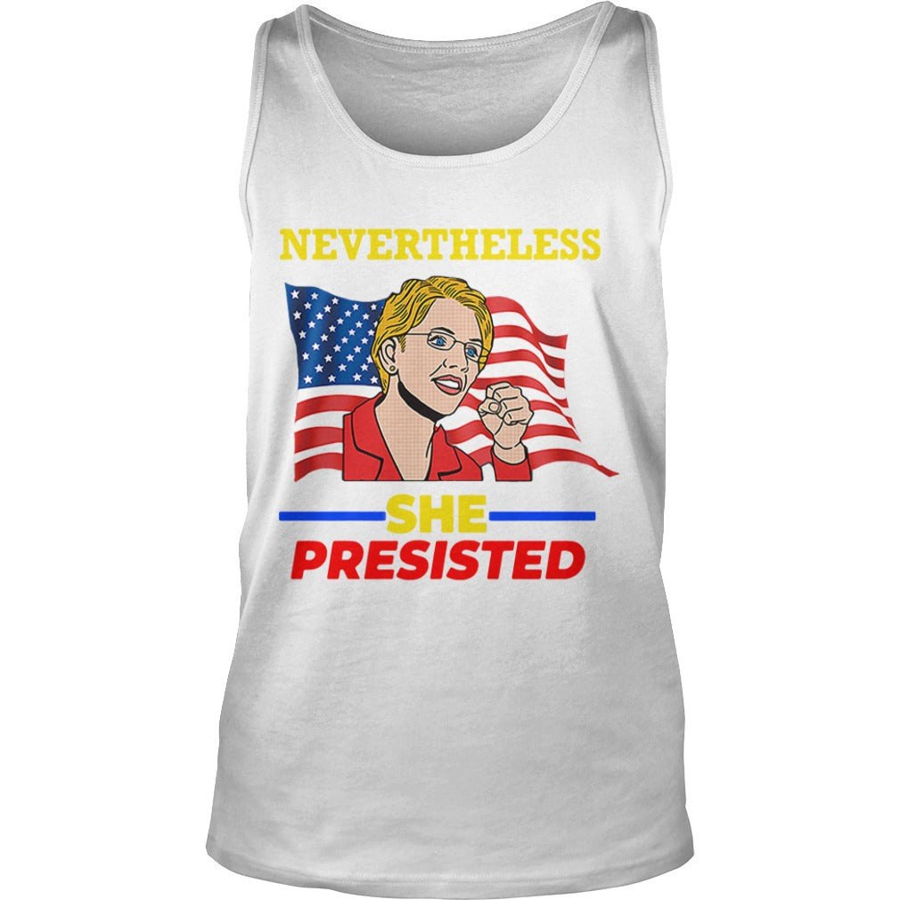 Redbubble Nevertheless She Persisted - Adult & Kids T-Shirts, Sweatshirts & Hoodies apparel design preview 3