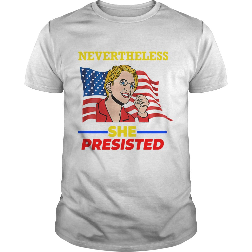 Redbubble Nevertheless She Persisted - Adult & Kids T-Shirts, Sweatshirts & Hoodies apparel design preview 1
