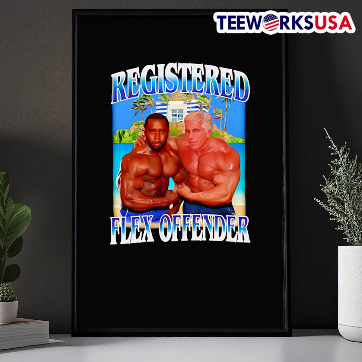 Registered Flex Offender - Adult & Kids T-Shirts, Sweatshirts & Hoodies apparel design preview 5