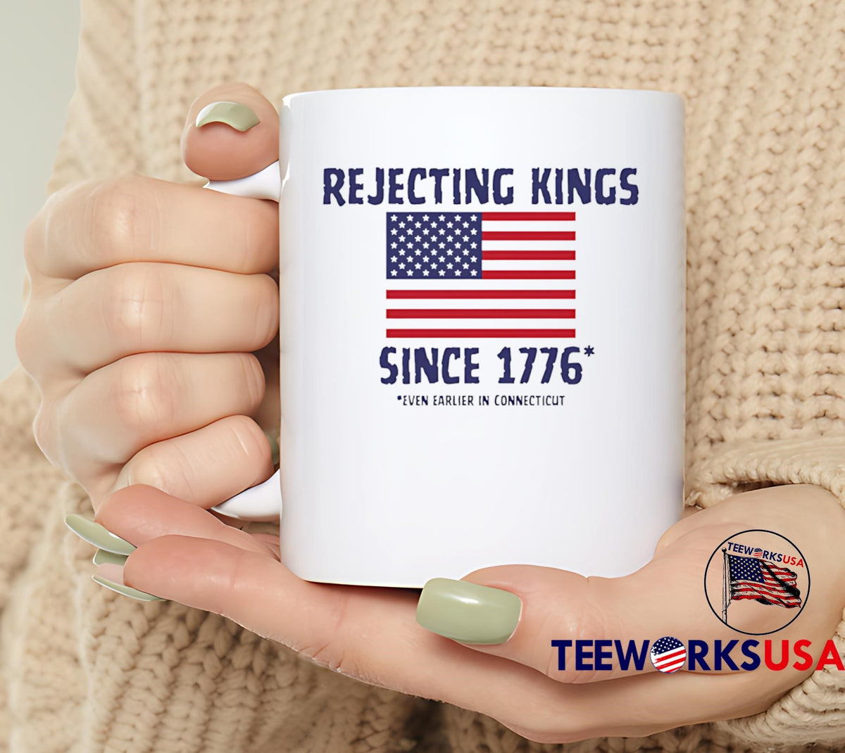 Rejecting Kings Since 1976 - Adult & Kids T-Shirts, Sweatshirts & Hoodies apparel design preview 6