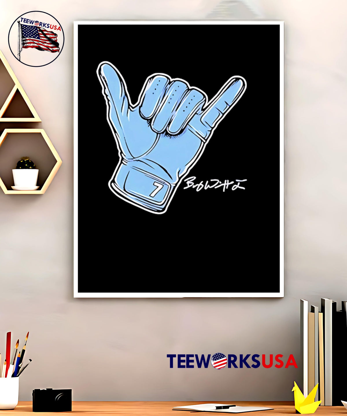 Relaxed style bobby witt jr hang loose - Adult & Kids T-Shirts, Sweatshirts & Hoodies apparel design preview 5