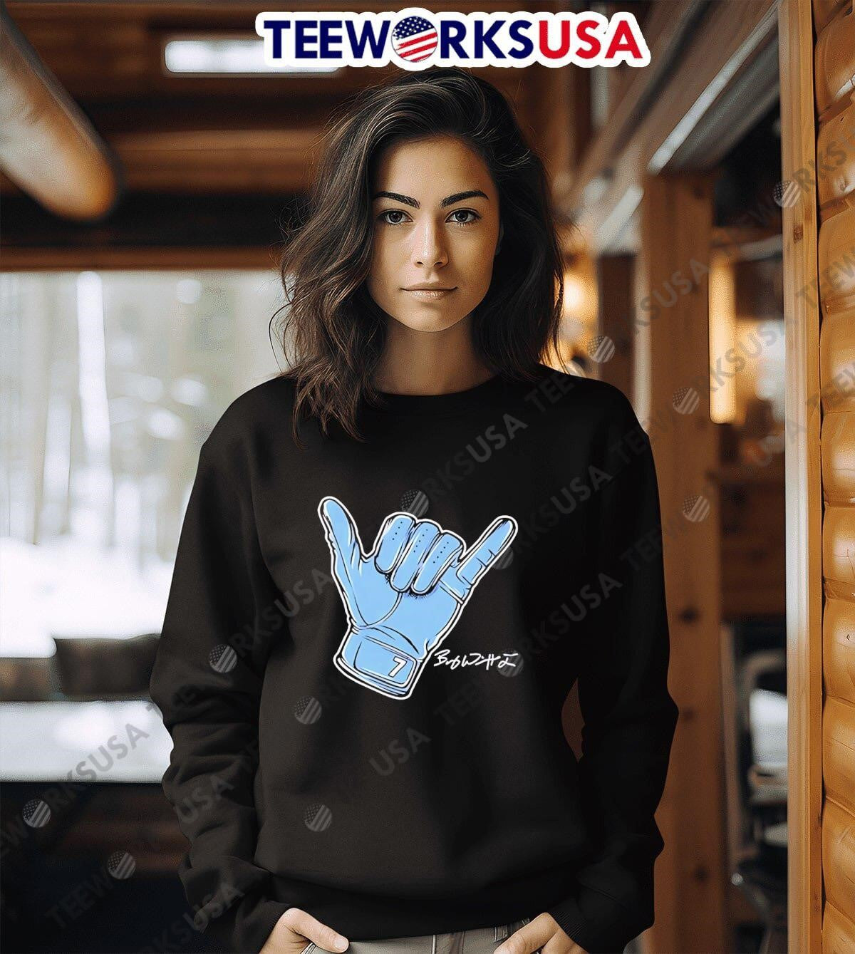 Relaxed style bobby witt jr hang loose - Adult & Kids T-Shirts, Sweatshirts & Hoodies apparel design preview 6