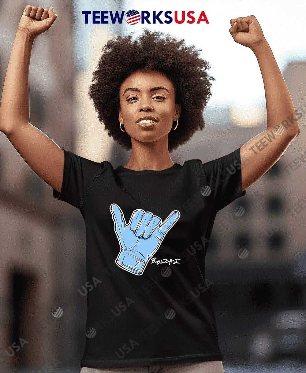 Relaxed style bobby witt jr hang loose - Adult & Kids T-Shirts, Sweatshirts & Hoodies apparel design preview 7