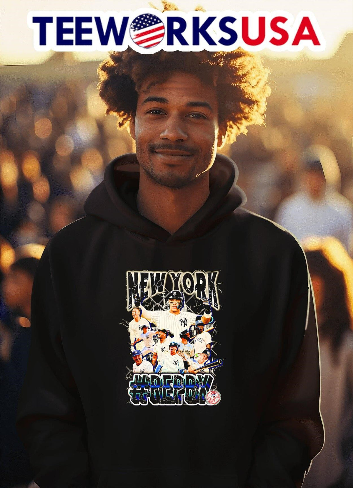 Rep Bx New York Yankees baseball - Adult & Kids T-Shirts, Sweatshirts & Hoodies apparel design preview 2