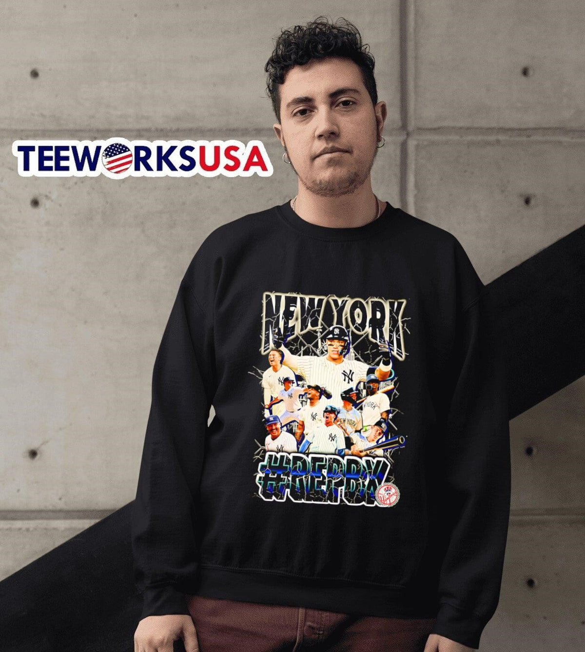 Rep Bx New York Yankees baseball - Adult & Kids T-Shirts, Sweatshirts & Hoodies apparel design preview 3