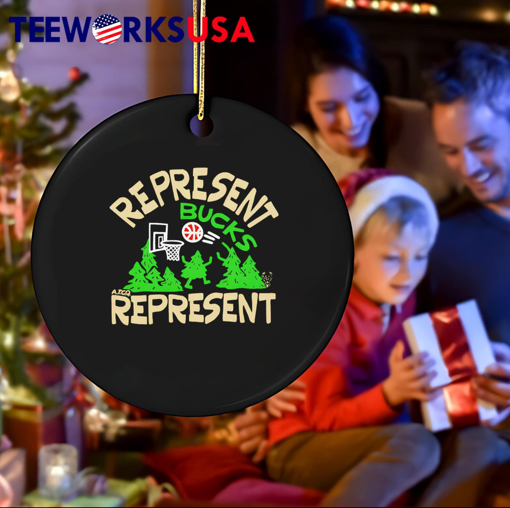 Represent Bucks - Adult & Kids T-Shirts, Sweatshirts & Hoodies apparel design preview 4