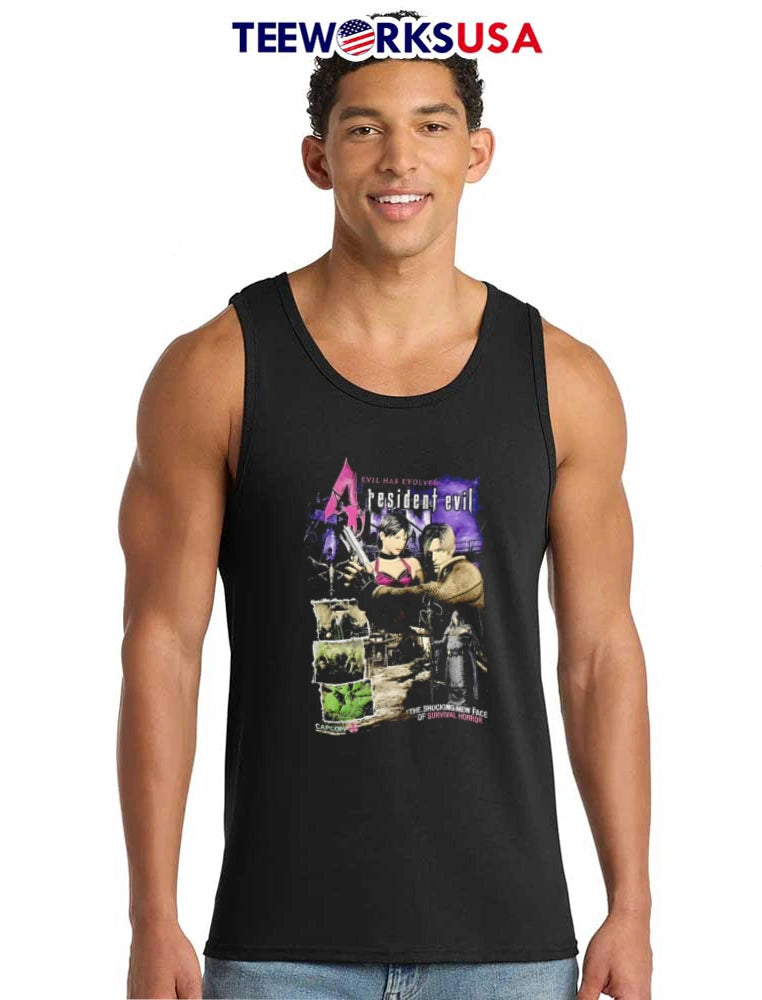Resident Evil 4 characters has evolved - Adult & Kids T-Shirts, Sweatshirts & Hoodies apparel design preview 6