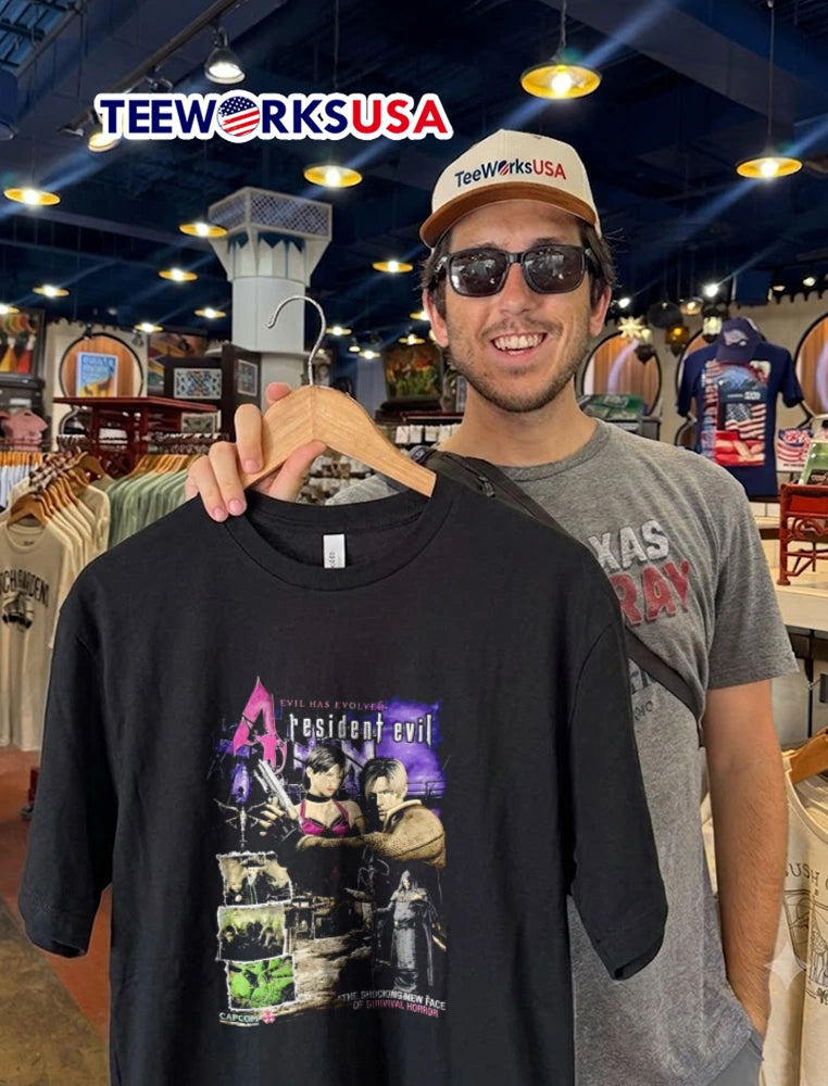Resident Evil 4 characters has evolved - Adult & Kids T-Shirts, Sweatshirts & Hoodies apparel design preview 2