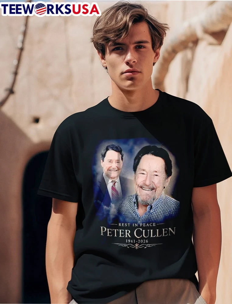 Rest In Peace Peter Cullen 1941 2026 Voice Actor - Adult & Kids T-Shirts, Sweatshirts & Hoodies apparel design preview 1