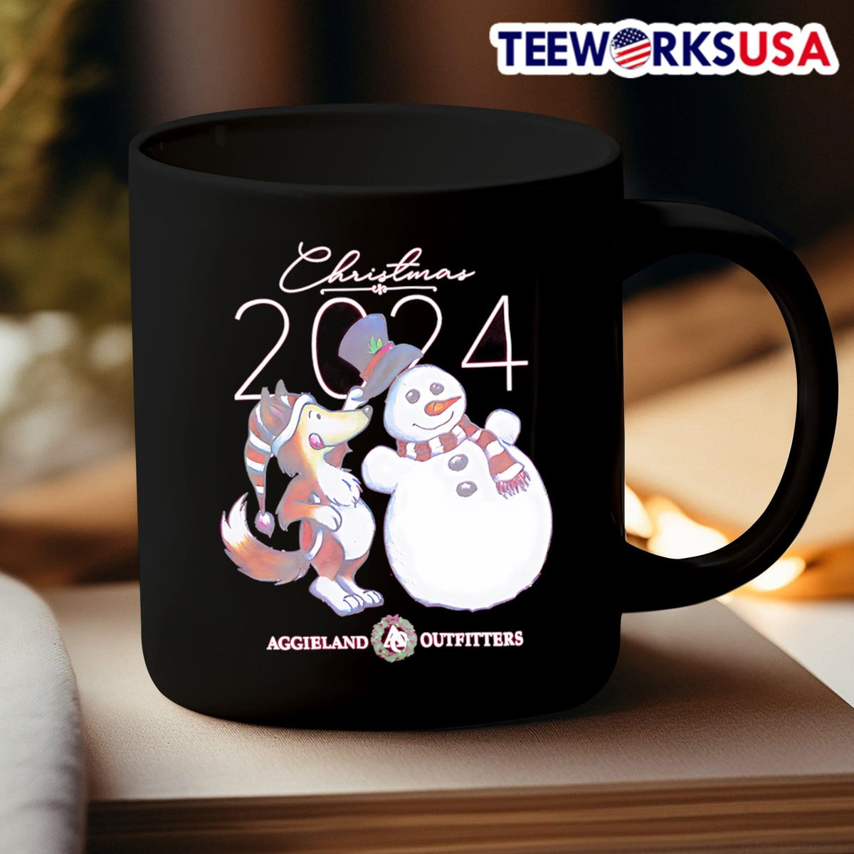 Reveille 2024 Remi Christmas Texas A&M Aggies - Adult & Kids T-Shirts, Sweatshirts & Hoodies apparel design preview 3