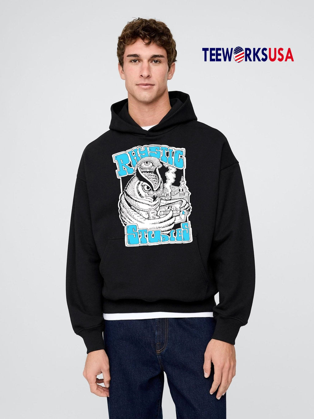 Rhystic Studies x Goldsaber - Adult & Kids T-Shirts, Sweatshirts & Hoodies apparel design preview 2