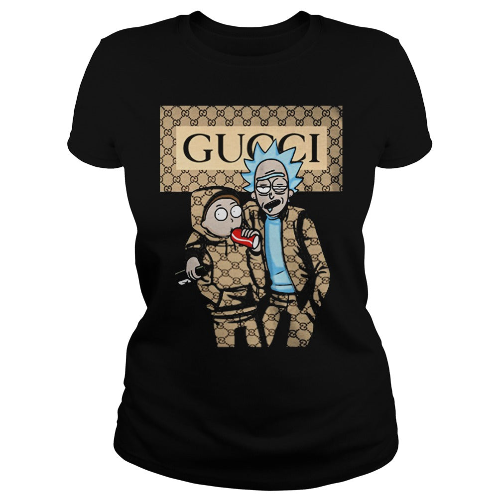 Rick And Sanchez Gucci - Adult & Kids T-Shirts, Sweatshirts & Hoodies apparel design preview 2