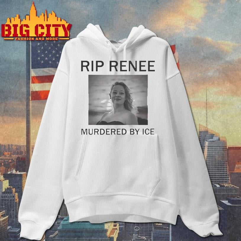 Rip Renee Nicole Good Murdered By Ice - Adult & Kids T-Shirts, Sweatshirts & Hoodies apparel design preview 2