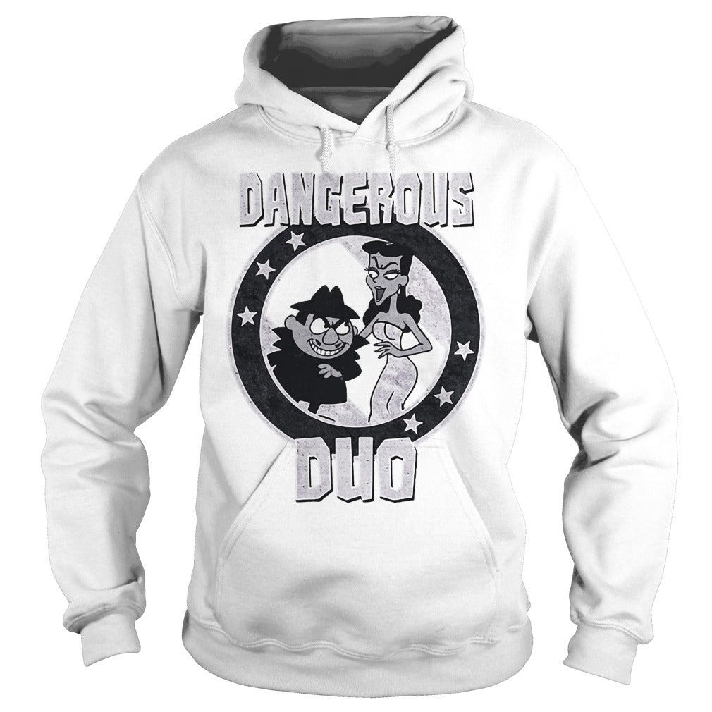 Rocky Bullwinkle Dangerous Duo Retro - Adult & Kids T-Shirts, Sweatshirts & Hoodies apparel design preview 4