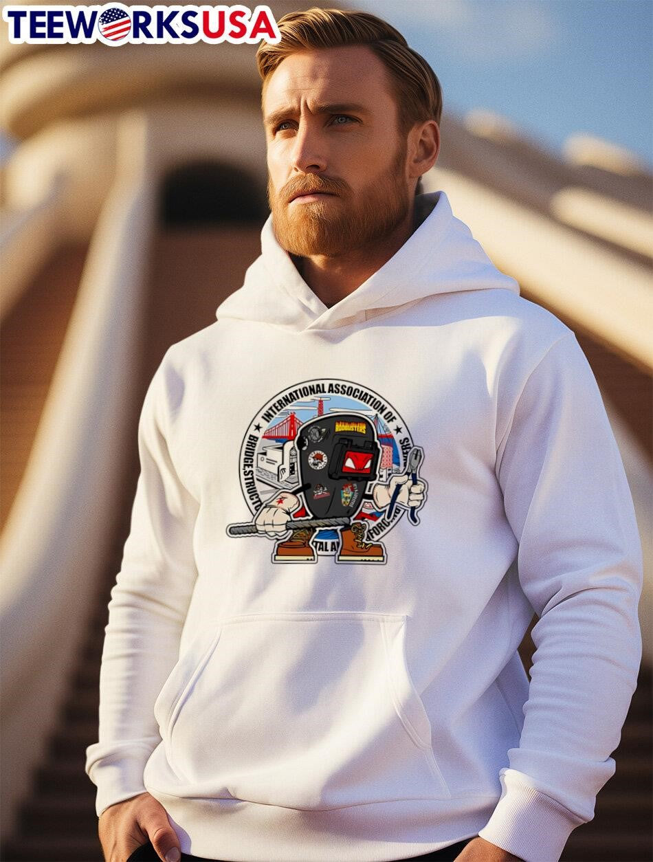 Rodbuster Union Ironworker - Adult & Kids T-Shirts, Sweatshirts & Hoodies apparel design preview 2