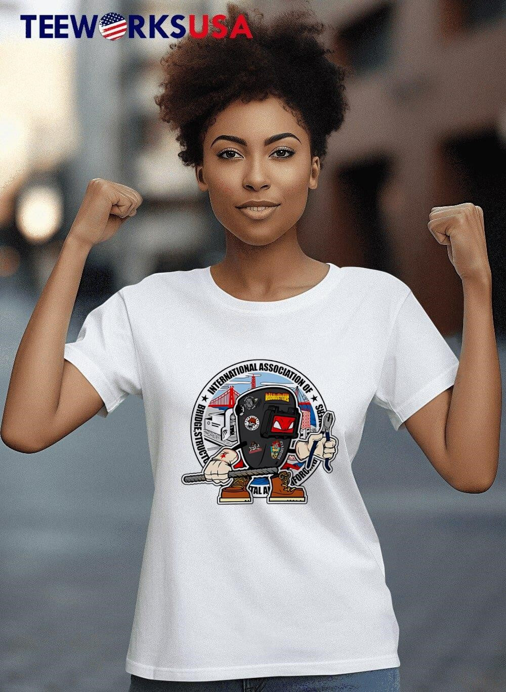Rodbuster Union Ironworker - Adult & Kids T-Shirts, Sweatshirts & Hoodies apparel design preview 4