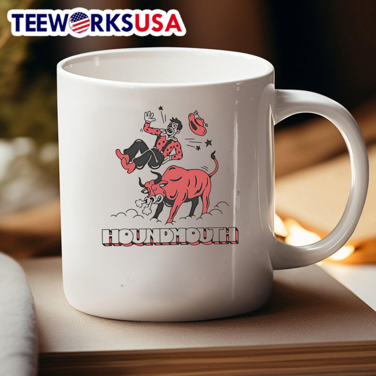 Rodeo Clown Houndmouth - Adult & Kids T-Shirts, Sweatshirts & Hoodies apparel design preview 4