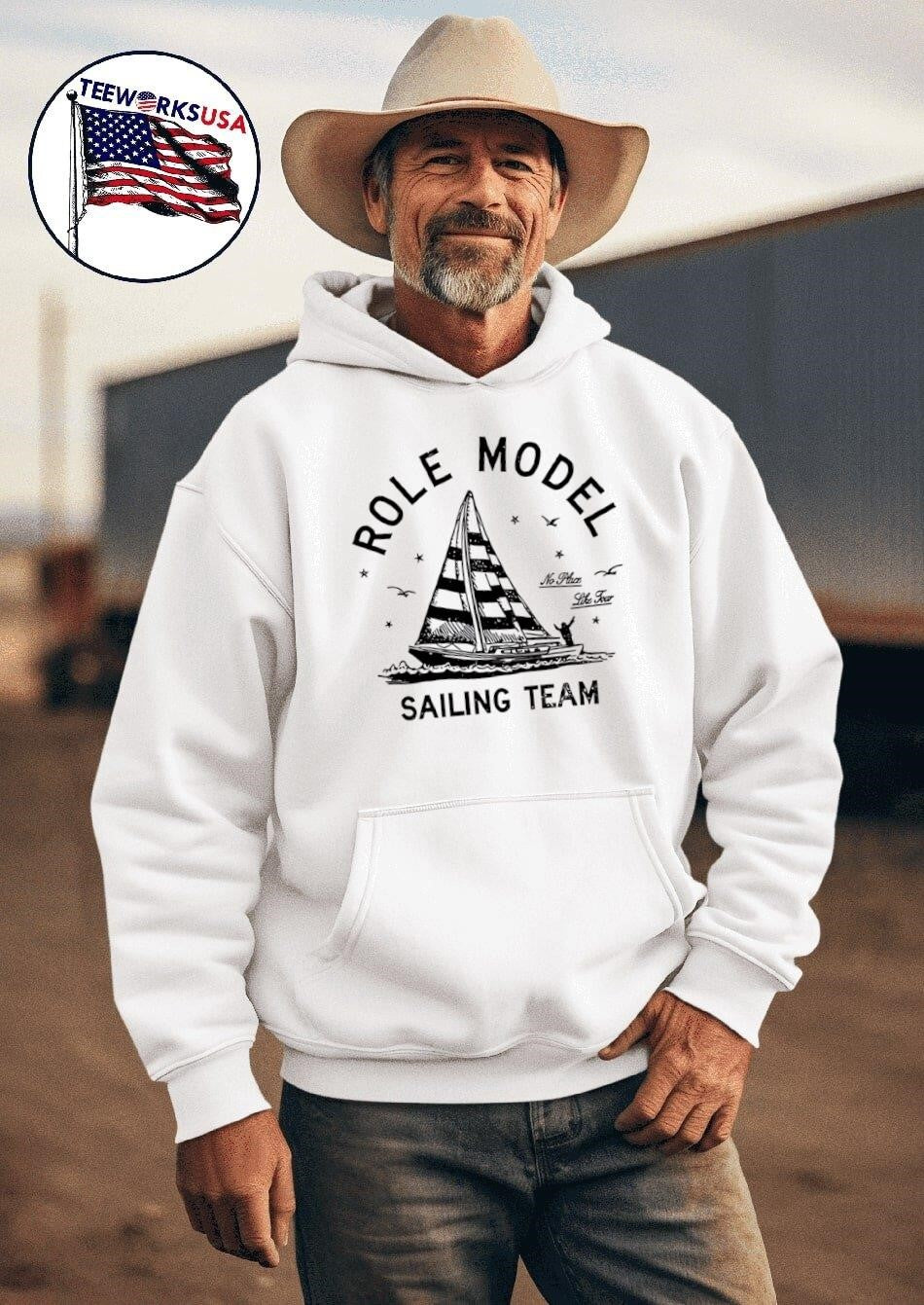 Role Model Sailing Team - Adult & Kids T-Shirts, Sweatshirts & Hoodies apparel design preview 2