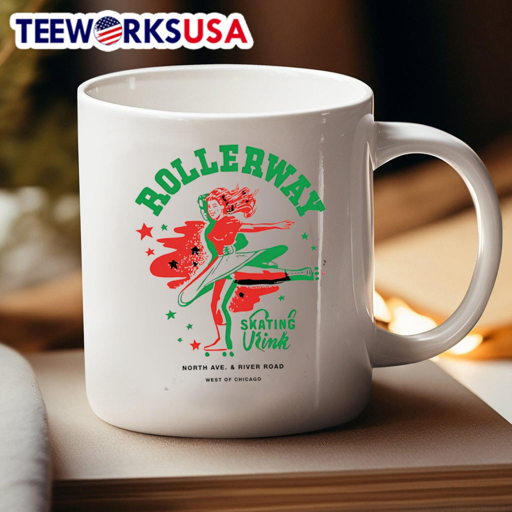 Rollerway Chicago roller rink - Adult & Kids T-Shirts, Sweatshirts & Hoodies apparel design preview 4