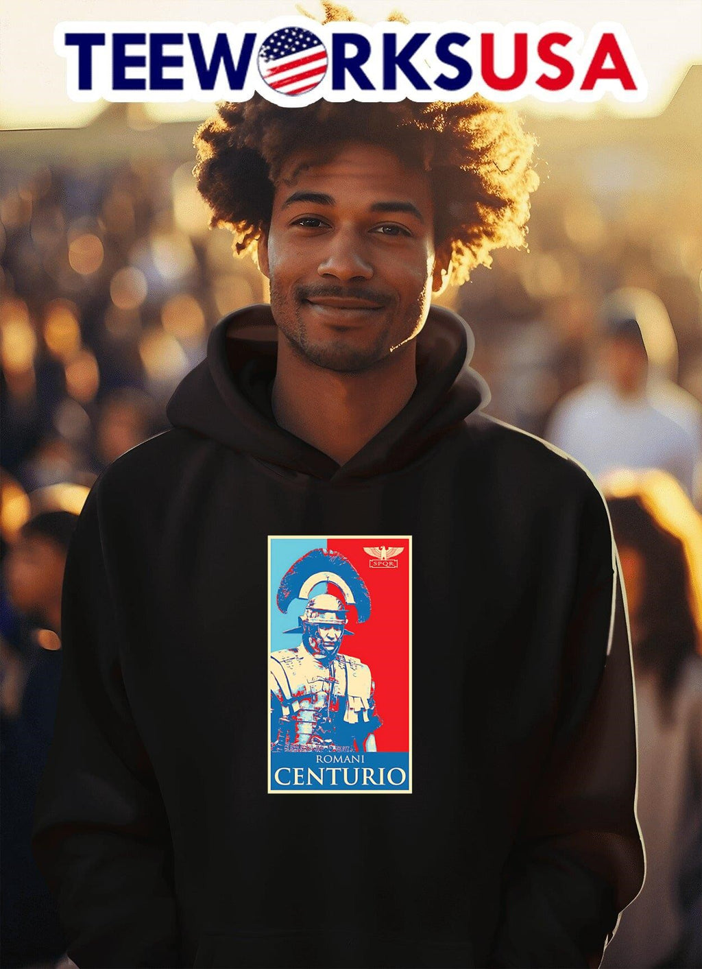 Roman Centurion hope - Adult & Kids T-Shirts, Sweatshirts & Hoodies apparel design preview 2