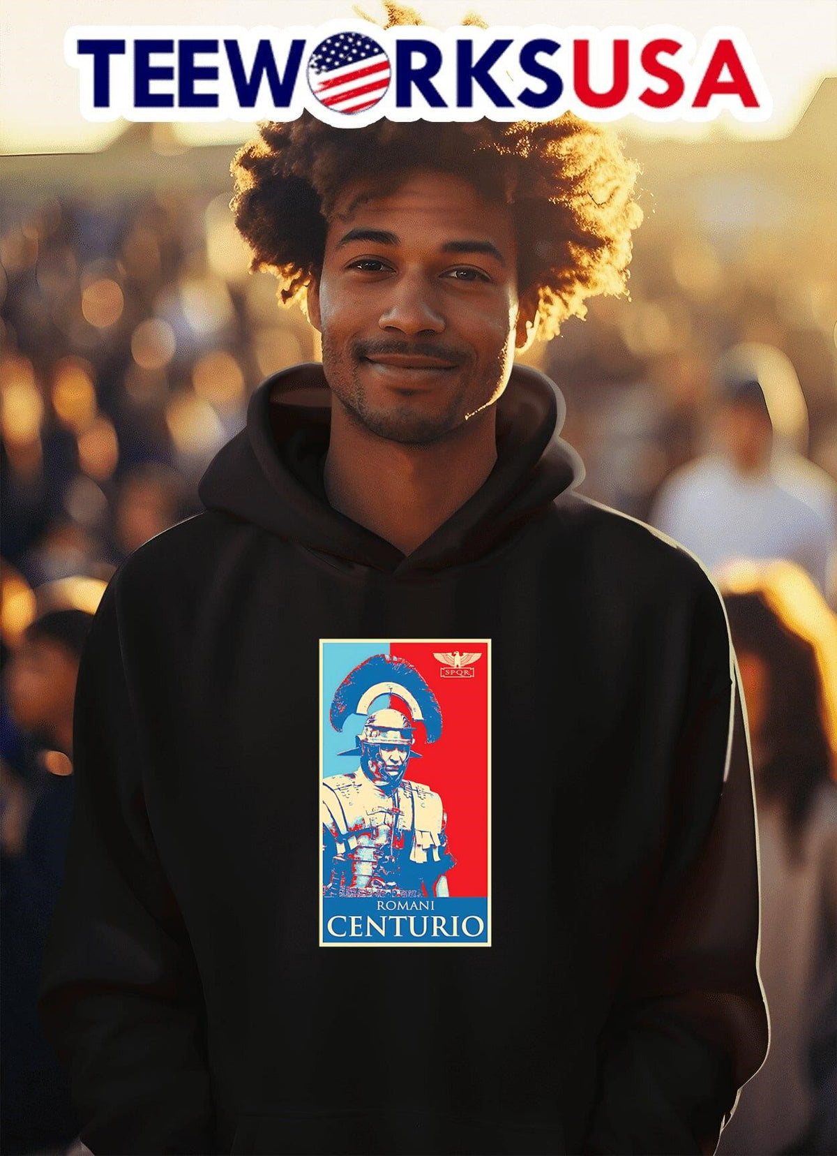Roman Centurion hope - Adult & Kids T-Shirts, Sweatshirts & Hoodies apparel design preview 2