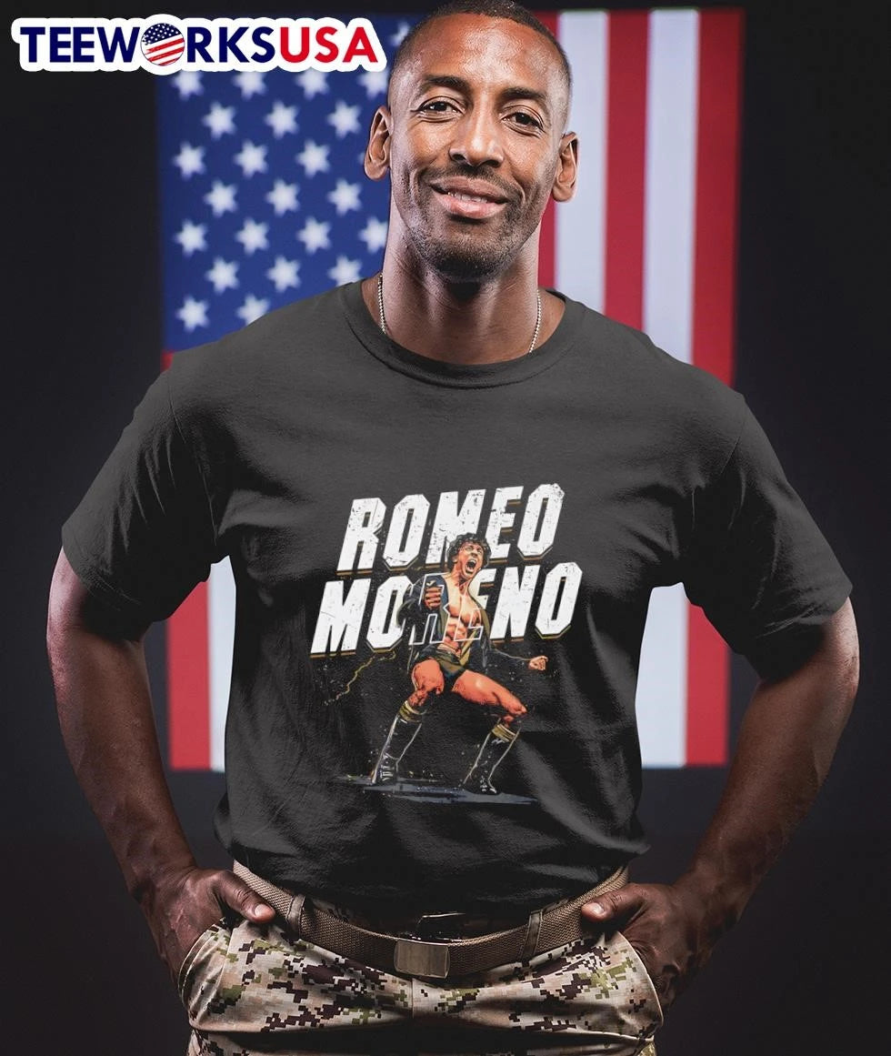 Romeo Moreno NXT Superstar - Adult & Kids T-Shirts, Sweatshirts & Hoodies apparel design preview 1