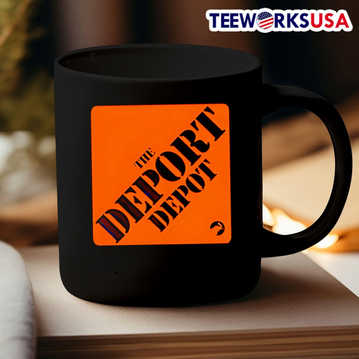 Ron Desantis the deport depot - Adult & Kids T-Shirts, Sweatshirts & Hoodies apparel design preview 3