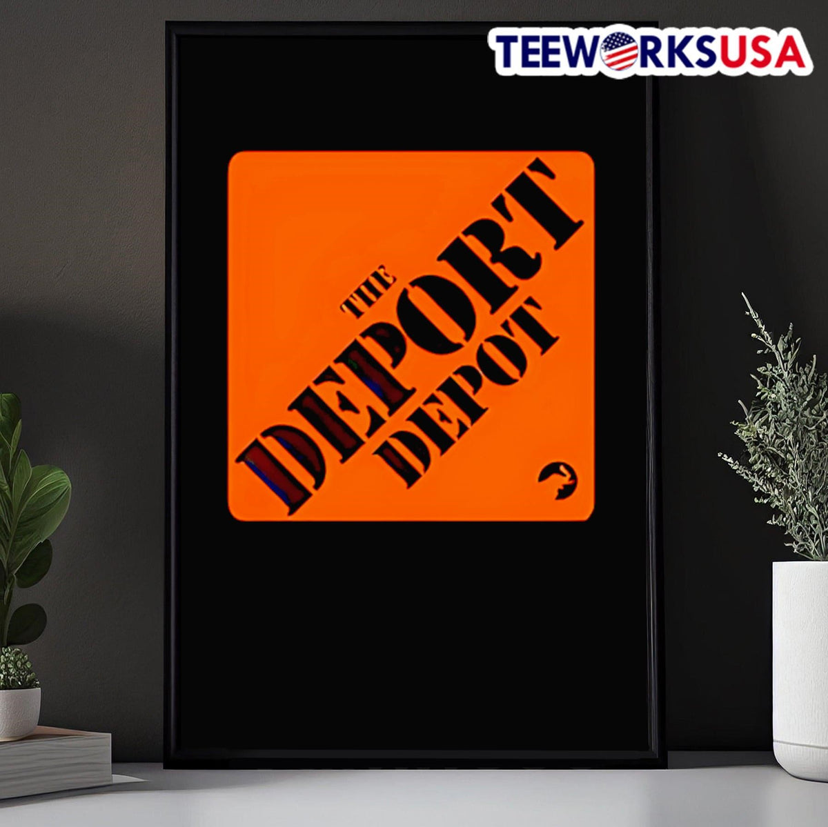 Ron Desantis the deport depot - Adult & Kids T-Shirts, Sweatshirts & Hoodies apparel design preview 5