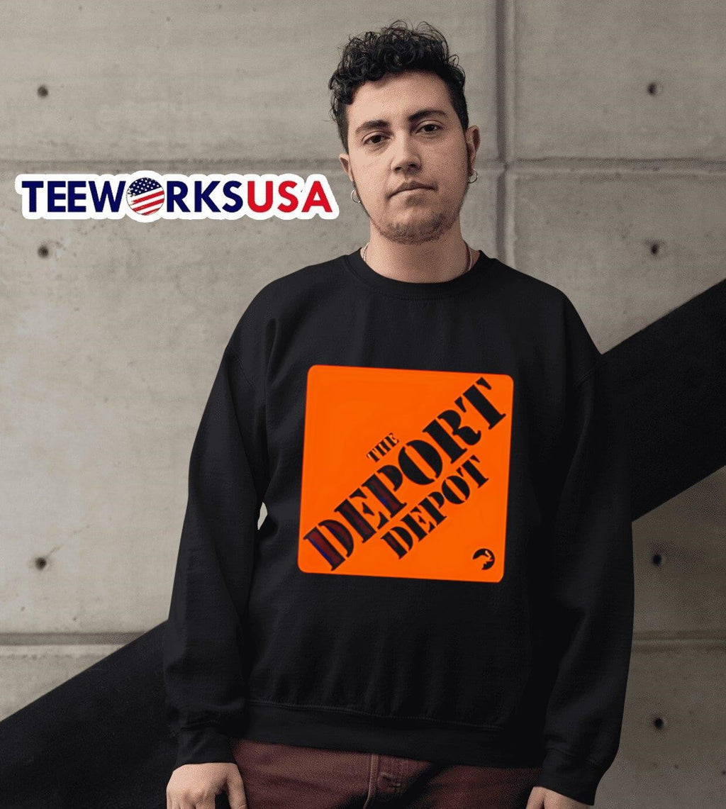 Ron Desantis the deport depot - Adult & Kids T-Shirts, Sweatshirts & Hoodies apparel design preview 6