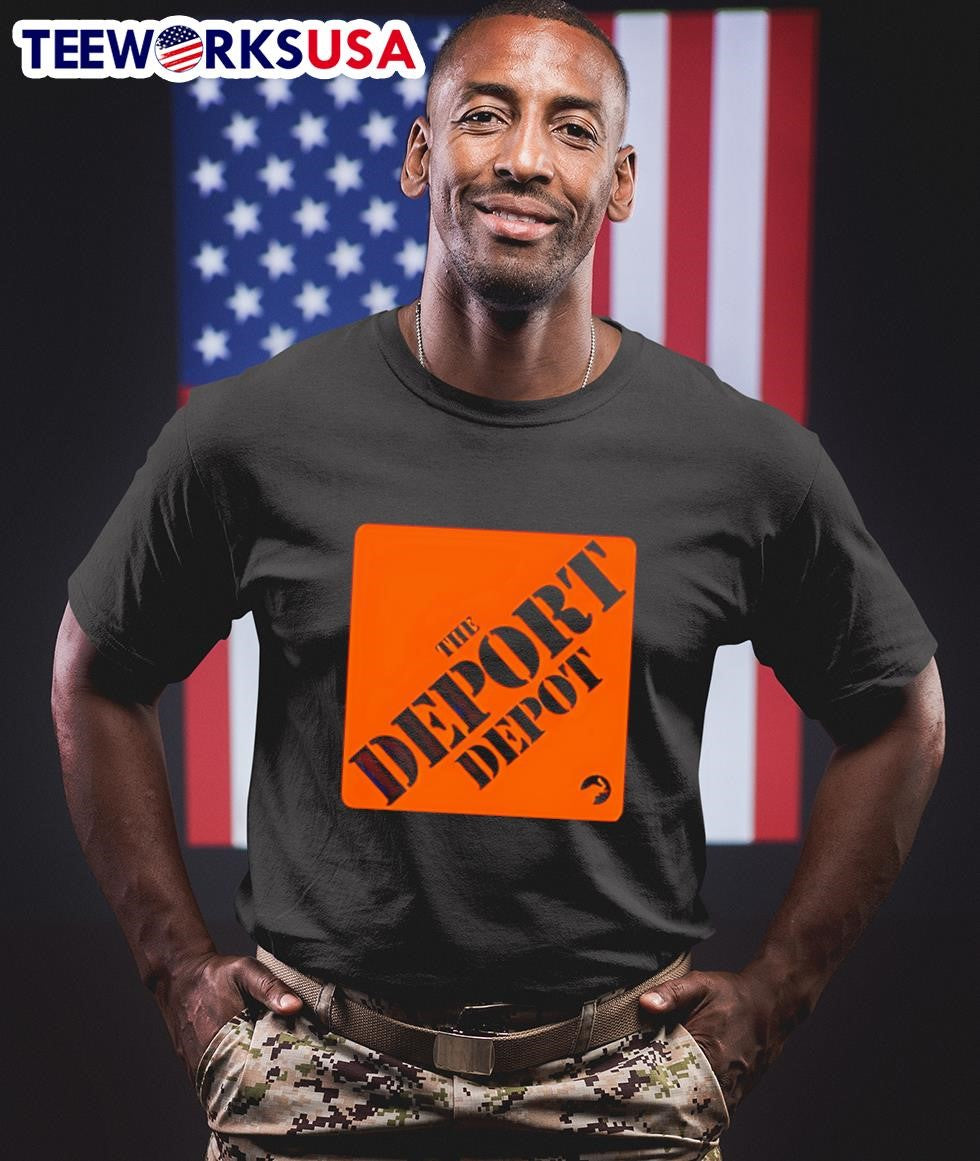 Ron Desantis the deport depot - Adult & Kids T-Shirts, Sweatshirts & Hoodies apparel design preview 1
