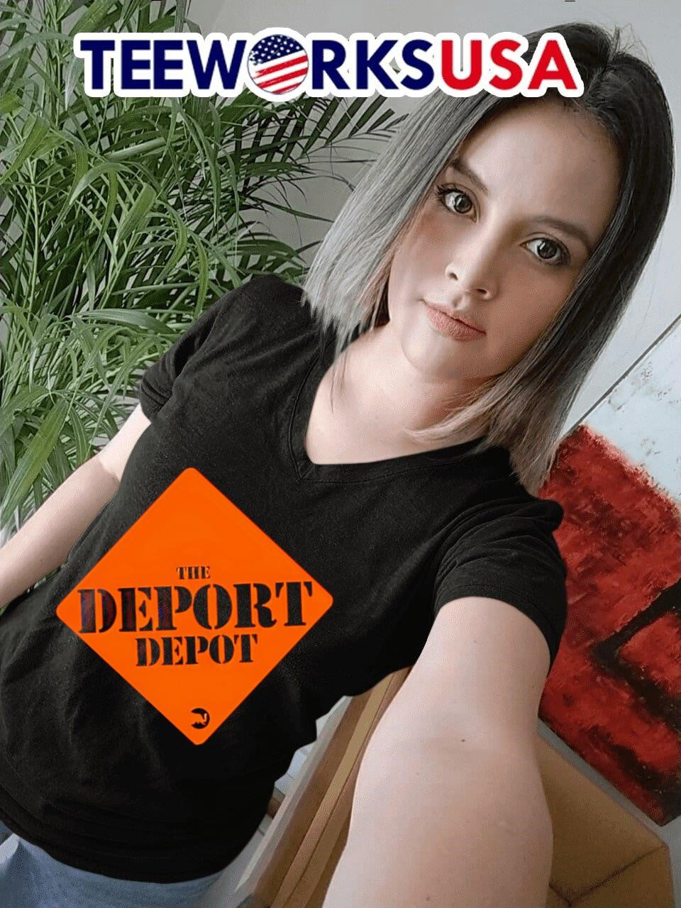 Ron Desantis the deport depot - Adult & Kids T-Shirts, Sweatshirts & Hoodies apparel design preview 7