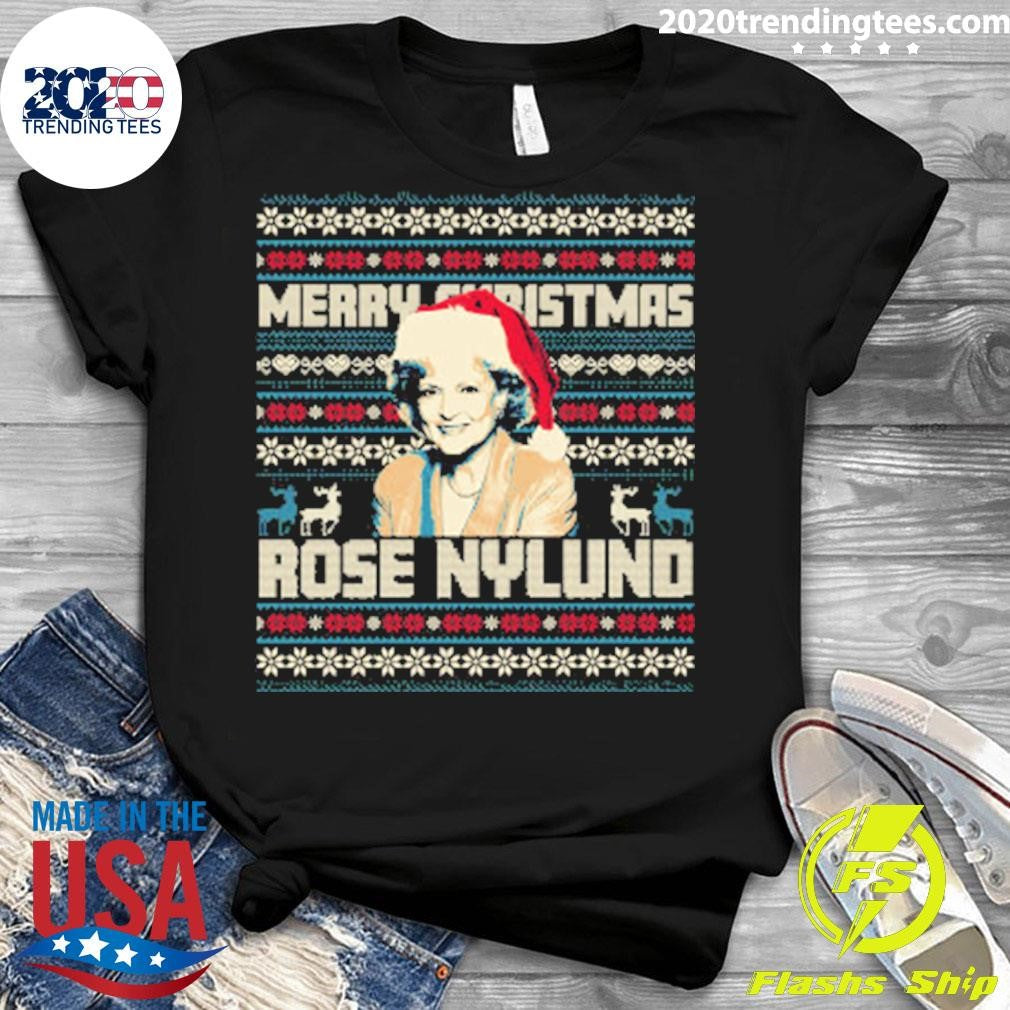 Rose Nylund Merry Christmas - Adult & Kids T-Shirts, Sweatshirts & Hoodies apparel design preview 3