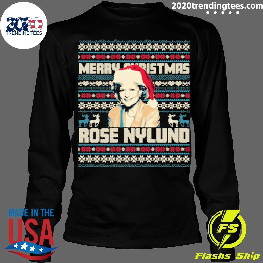 Rose Nylund Merry Christmas - Adult & Kids T-Shirts, Sweatshirts & Hoodies apparel design preview 4