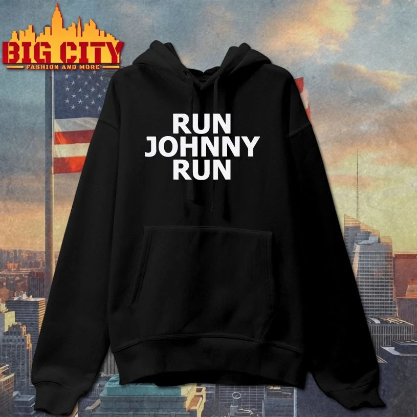 Run Johnny - Adult & Kids T-Shirts, Sweatshirts & Hoodies apparel design preview 2