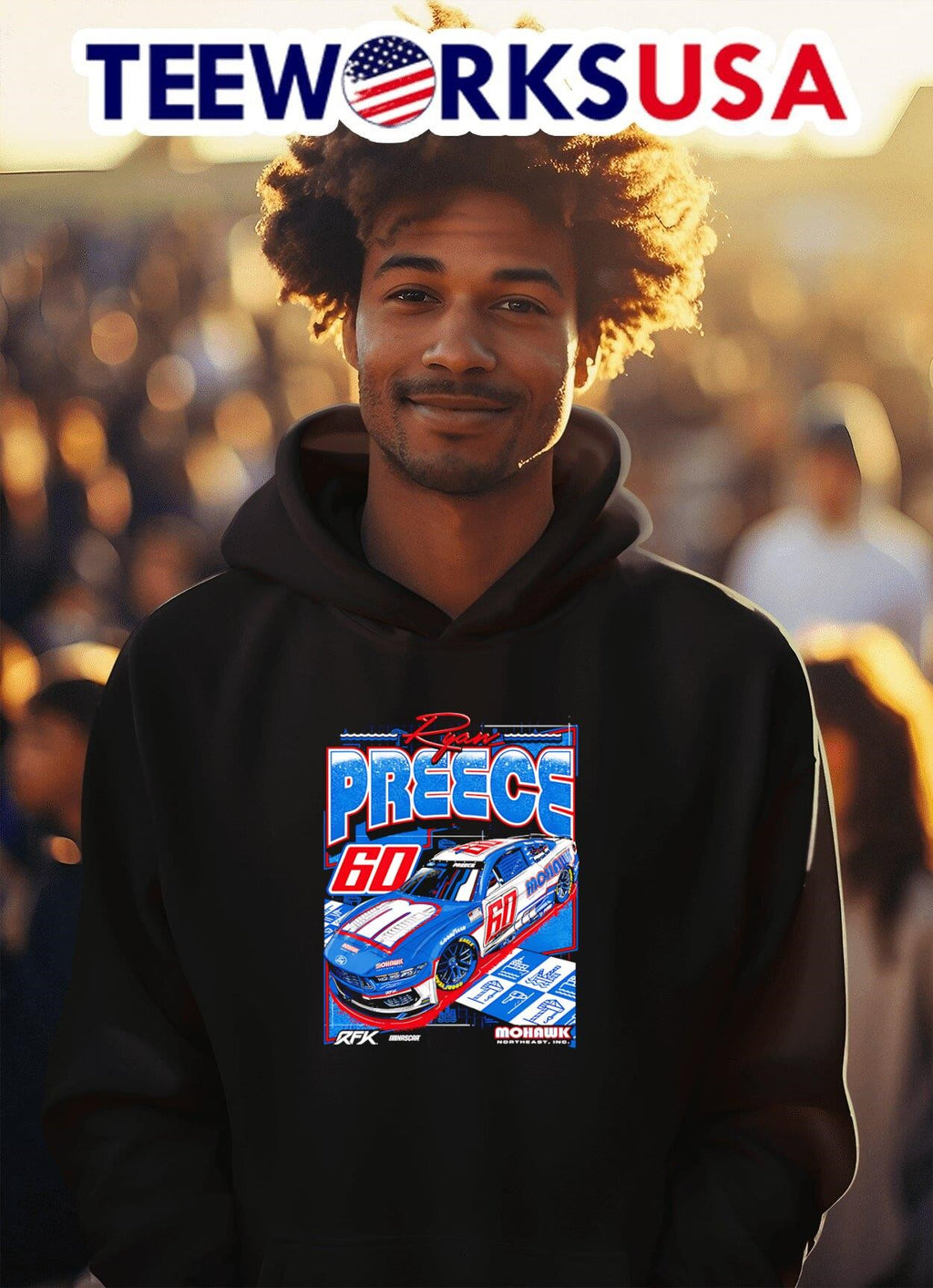 Ryan Preece 2025 Mohawk - Adult & Kids T-Shirts, Sweatshirts & Hoodies apparel design preview 2