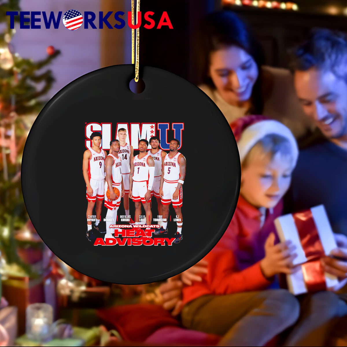 SLAMU Arizona Wildcats heat advisory team players - Adult & Kids T-Shirts, Sweatshirts & Hoodies apparel design preview 4