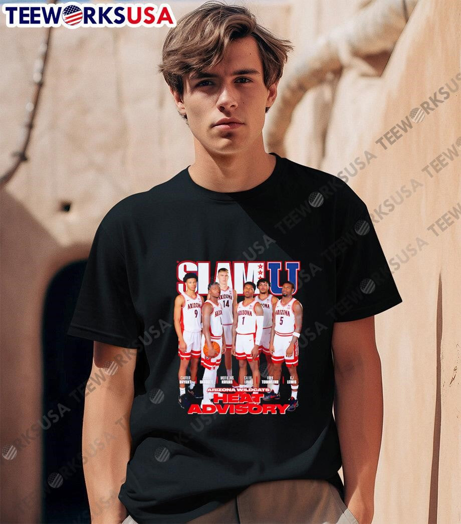 SLAMU Arizona Wildcats heat advisory team players - Adult & Kids T-Shirts, Sweatshirts & Hoodies apparel design preview 1