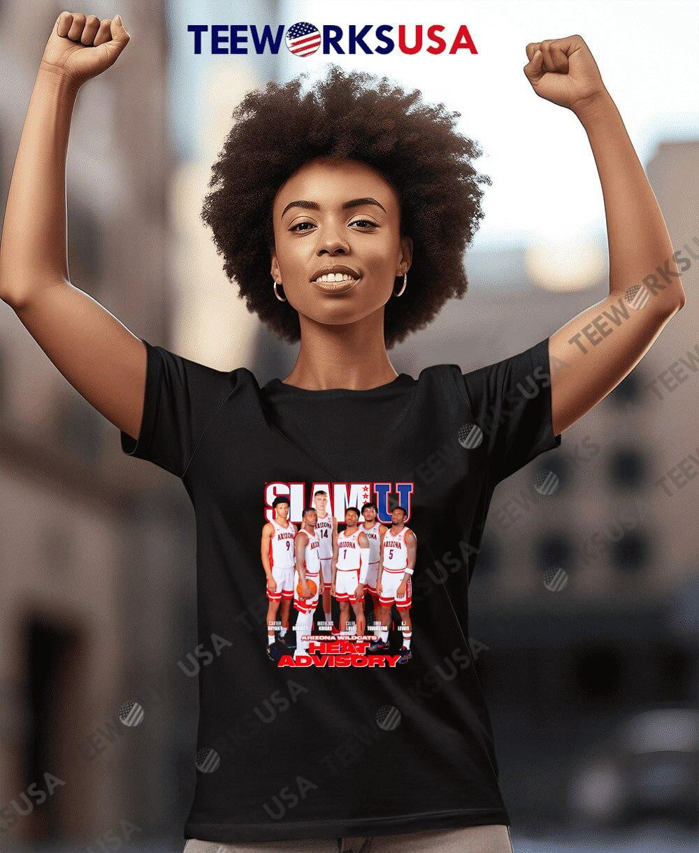 SLAMU Arizona Wildcats heat advisory team players - Adult & Kids T-Shirts, Sweatshirts & Hoodies apparel design preview 7
