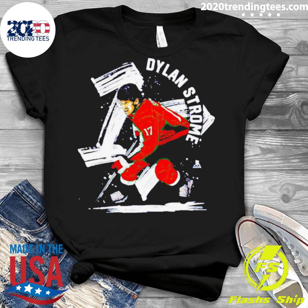 Official dylan Strome Washington Capitals Brush - Adult & Kids T-Shirts, Sweatshirts & Hoodies apparel design preview 3