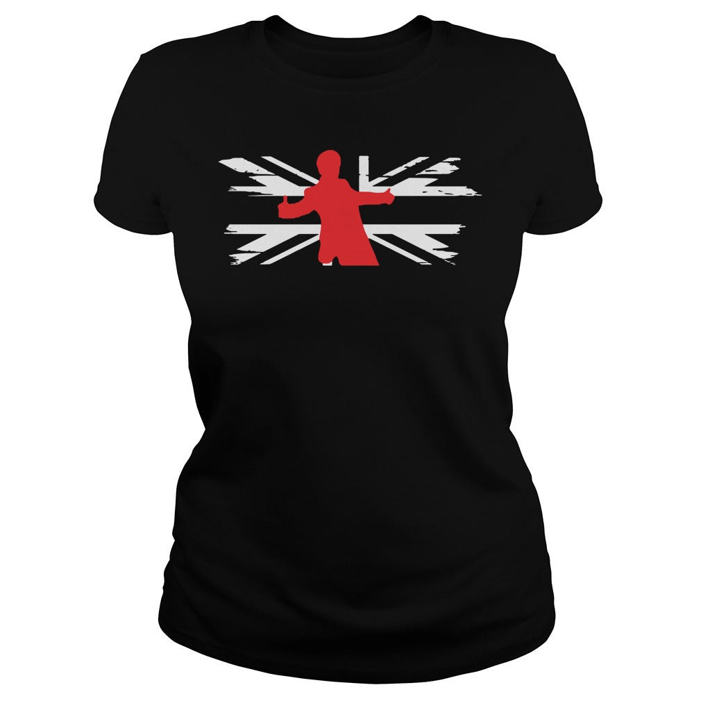 SRK Pose Characteristic Style United Kingdom Flag - Adult & Kids T-Shirts, Sweatshirts & Hoodies apparel design preview 2