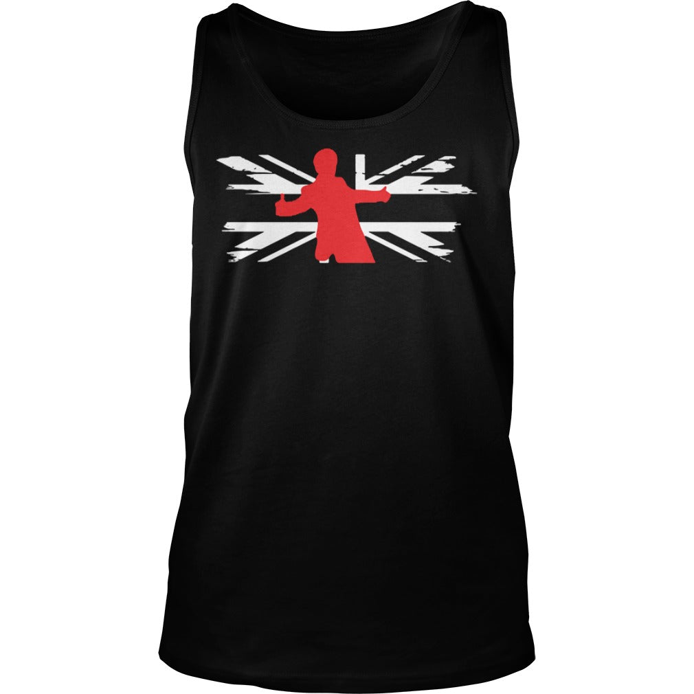 SRK Pose Characteristic Style United Kingdom Flag - Adult & Kids T-Shirts, Sweatshirts & Hoodies apparel design preview 3