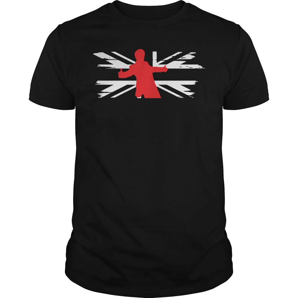 SRK Pose Characteristic Style United Kingdom Flag - Adult & Kids T-Shirts, Sweatshirts & Hoodies apparel design preview 1