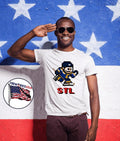 STL St. Louis Blues Videogame Player - Adult & Kids T-Shirts, Sweatshirts & Hoodies apparel design preview 1